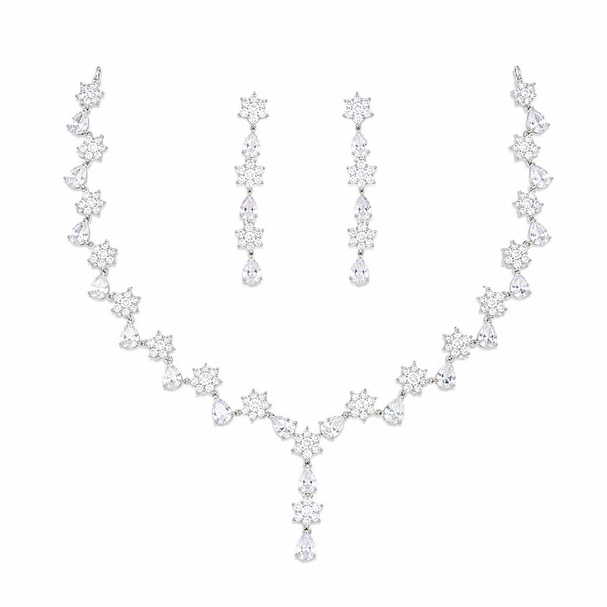 Flora Royale Set — necklaces — Star Jewels artificial jewelry