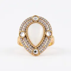 Taj Teardrop Ring 