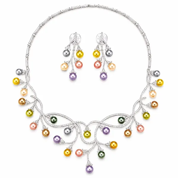Rainbow Royale Set — necklaces — Star Jewels artificial jewelry