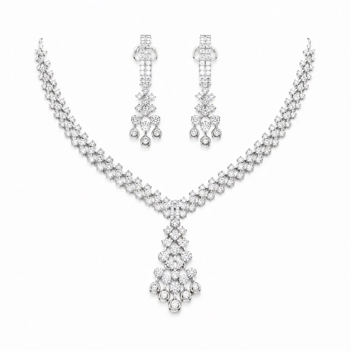 Celeste Sparkle Set — necklaces — Star Jewels artificial jewelry