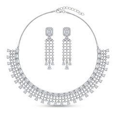 Silver AD Choker Set