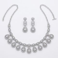 Teardrop AD Necklace Set