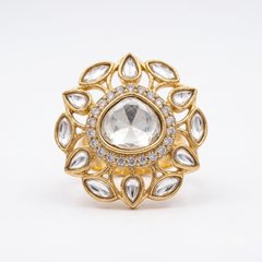 Chandrika Lotus Ring 