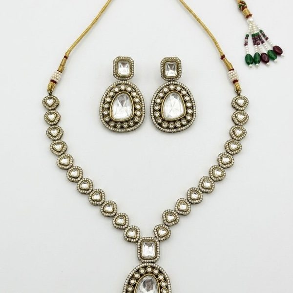 Heer Polki Set — necklaces — Star Jewels artificial jewelry
