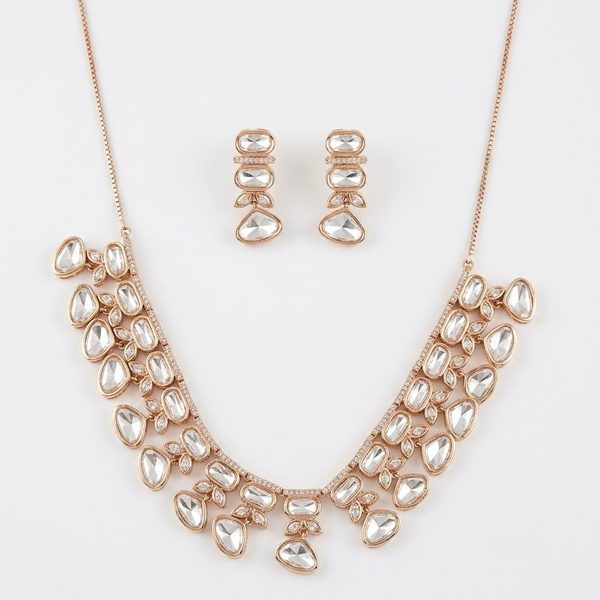 Liquid Mirror Set — necklaces — Star Jewels artificial jewelry